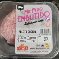 Pelota cocido