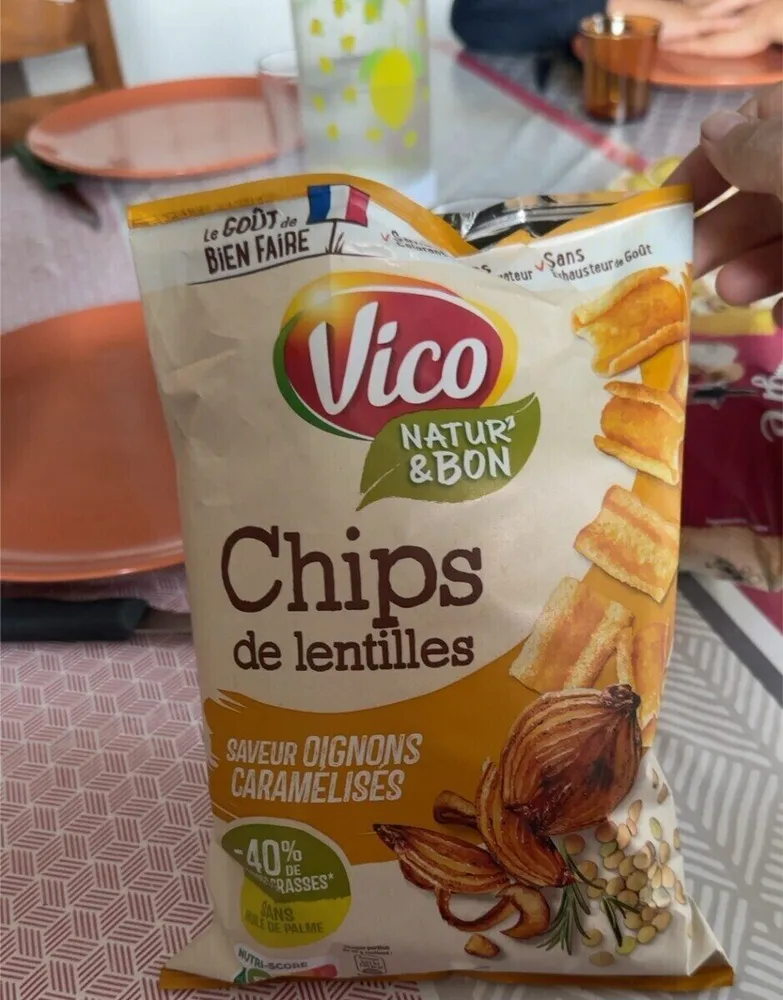 Chips de lentilles