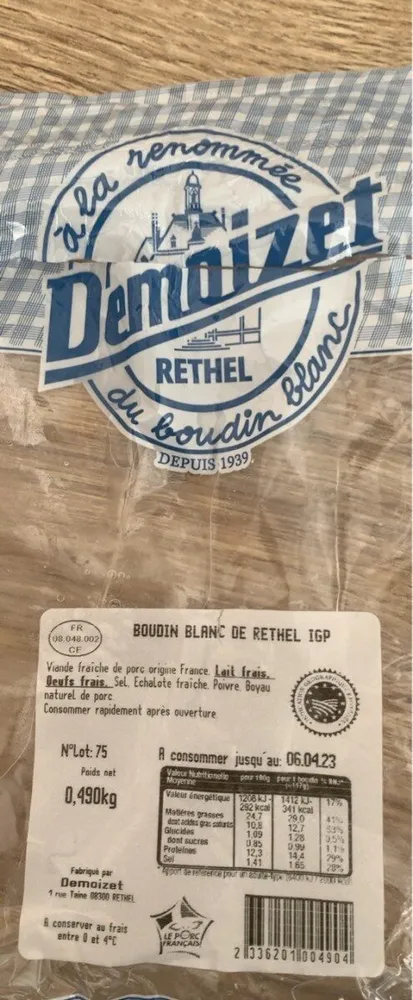 Boudin blanc