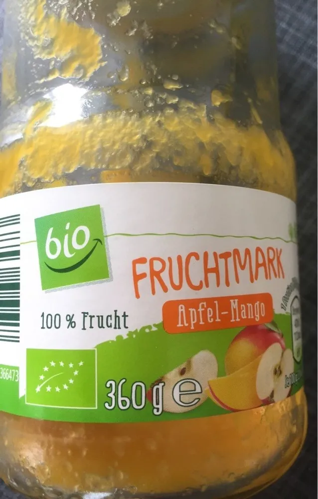 Compote pommes mangue