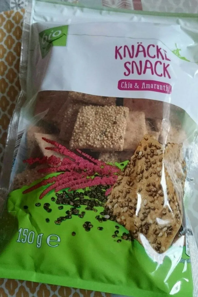 Knäcke-snack chia&amaranth