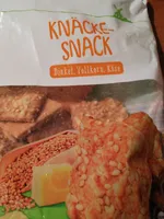 Knäcke-snack, dinkel-vollkorn-käse