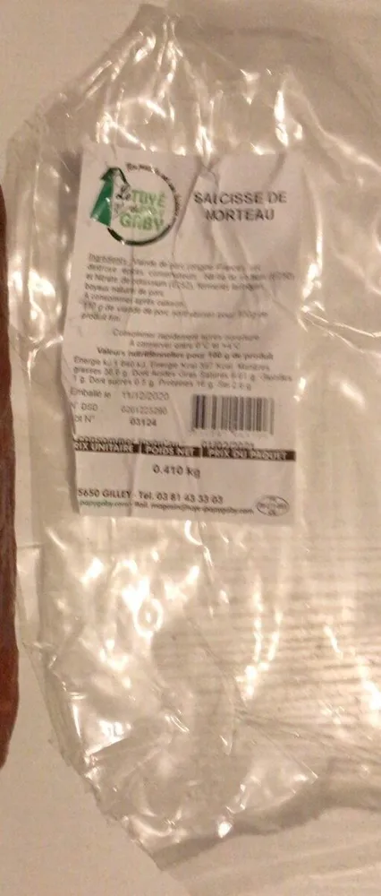 Saucisse de Morteau