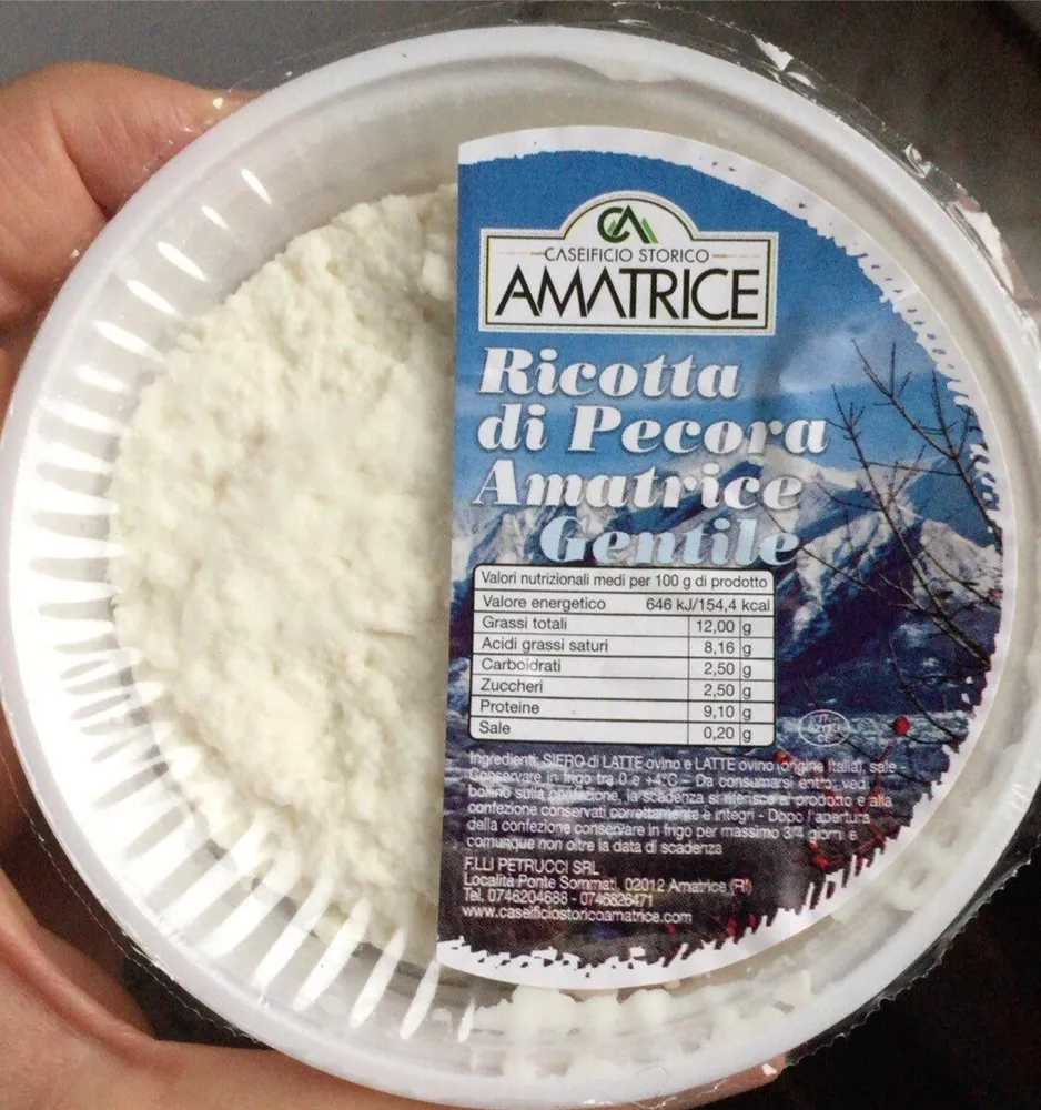 Ricotta di pecora Amatrice Centile