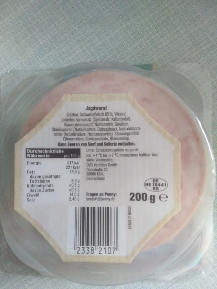Jagdwurst Spitzenqualität