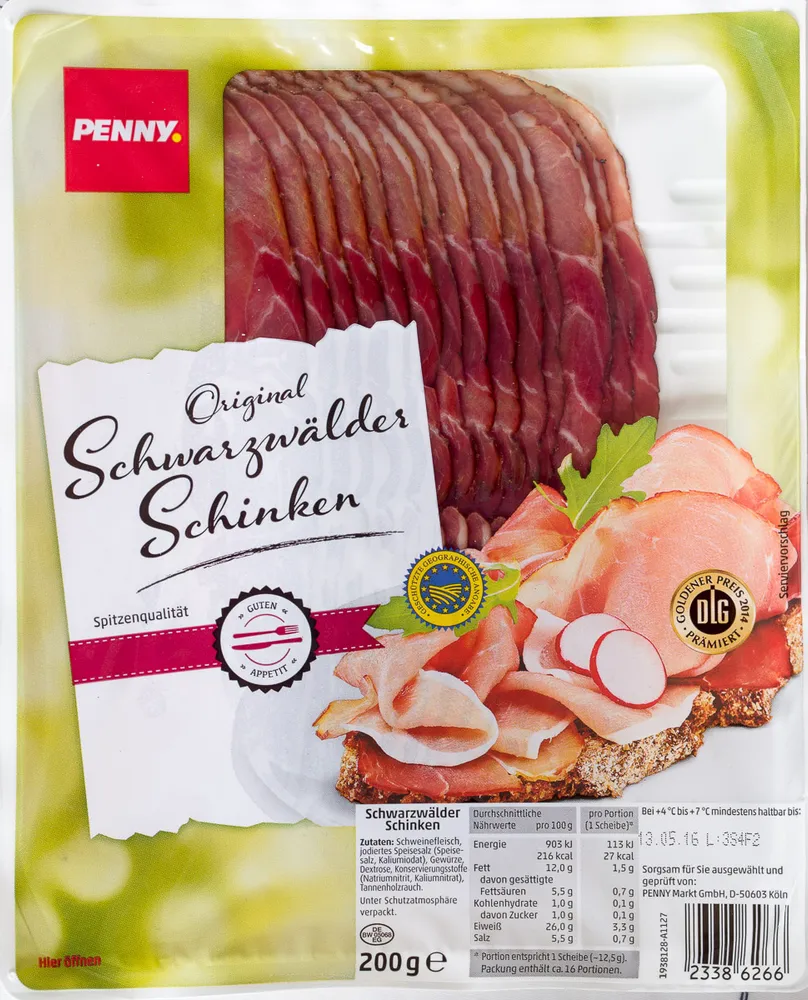 Original Schwarzwälder Schinken