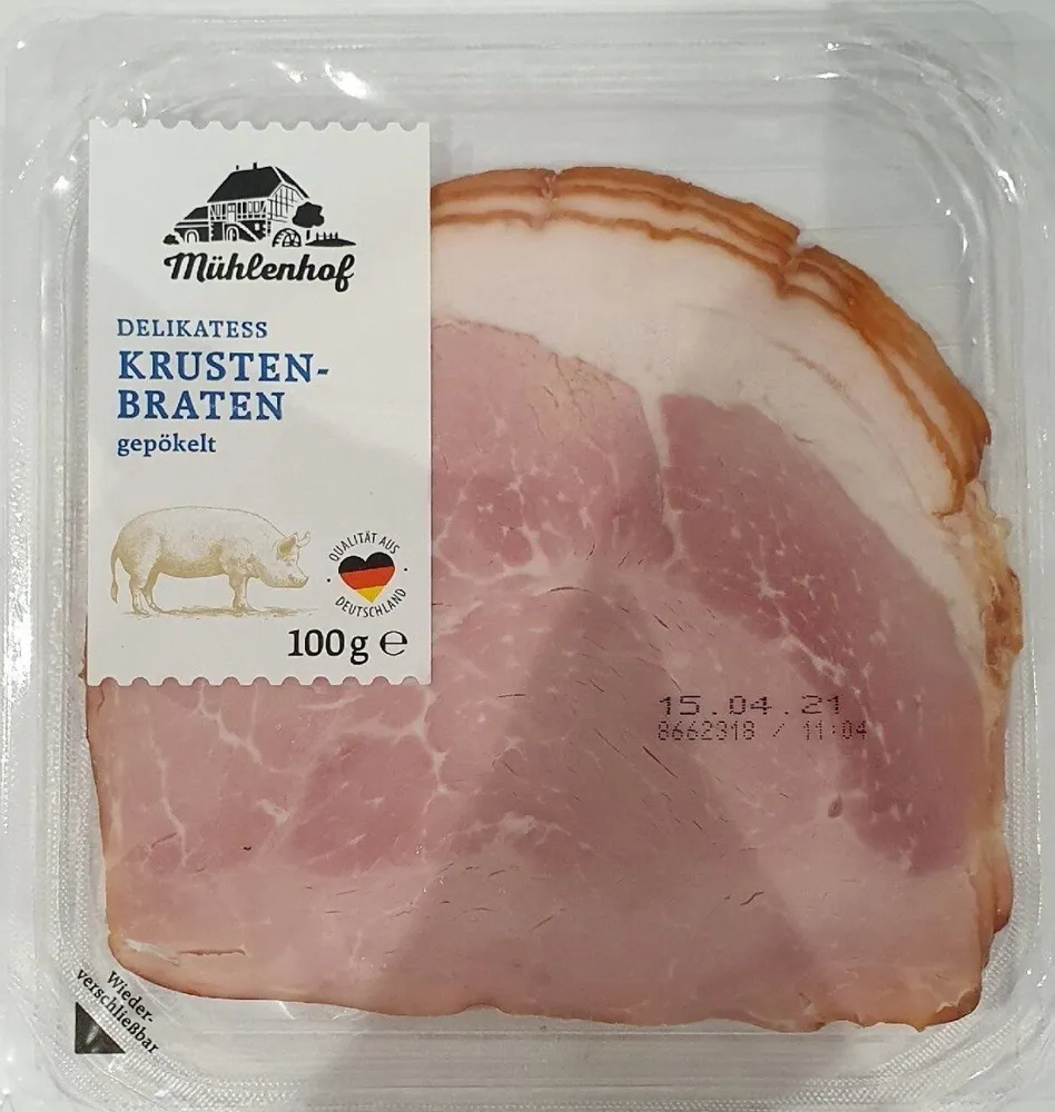 Delikatess Krustenbraten gepökelt