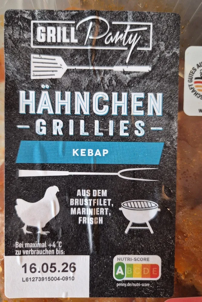 Hähnchen Grillies