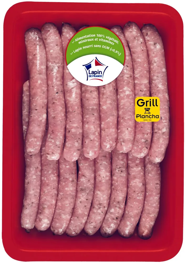 16 Saucisses de lapin aux herbes de Provence