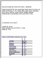 16 Saucisses de lapin aux herbes de provence