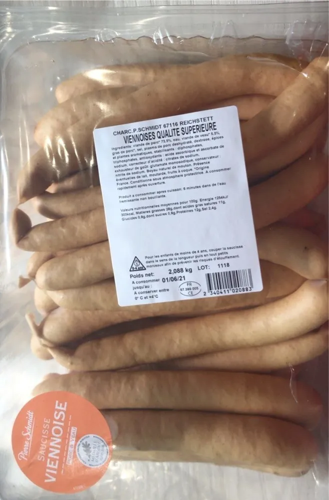 Saucisses viennoises