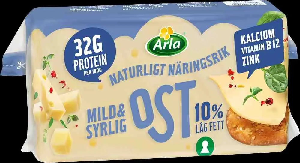 Mild & Syrlig ost 10%
