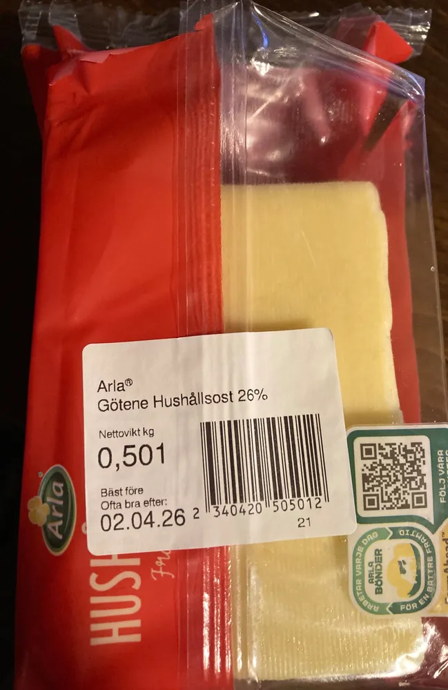 Götene Hushållsost 26%