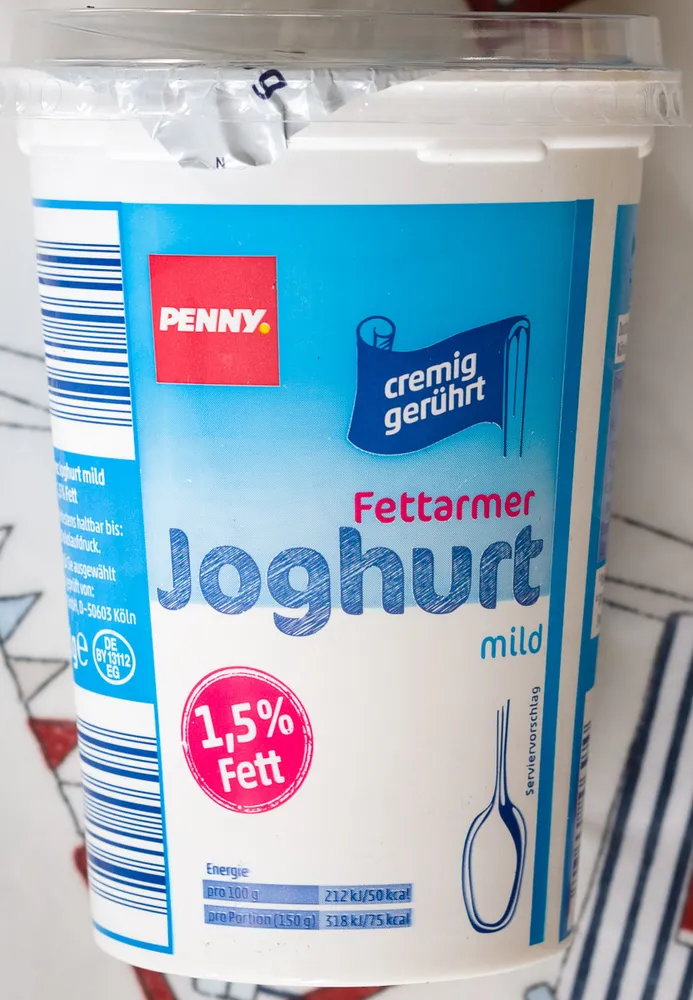 Fettarmer Joghurt mild 1,5 % Fett