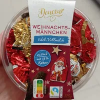 Weihnachts-Männchen Edel-Vollmilch