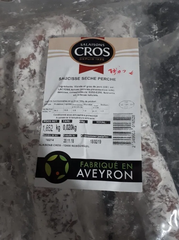 Saucisse du perche