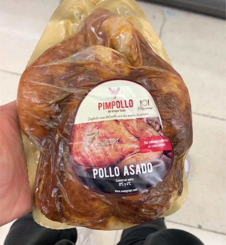 Pollo asado sada
