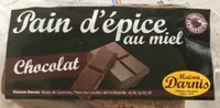 Pain d’épice au miel et au chocolat