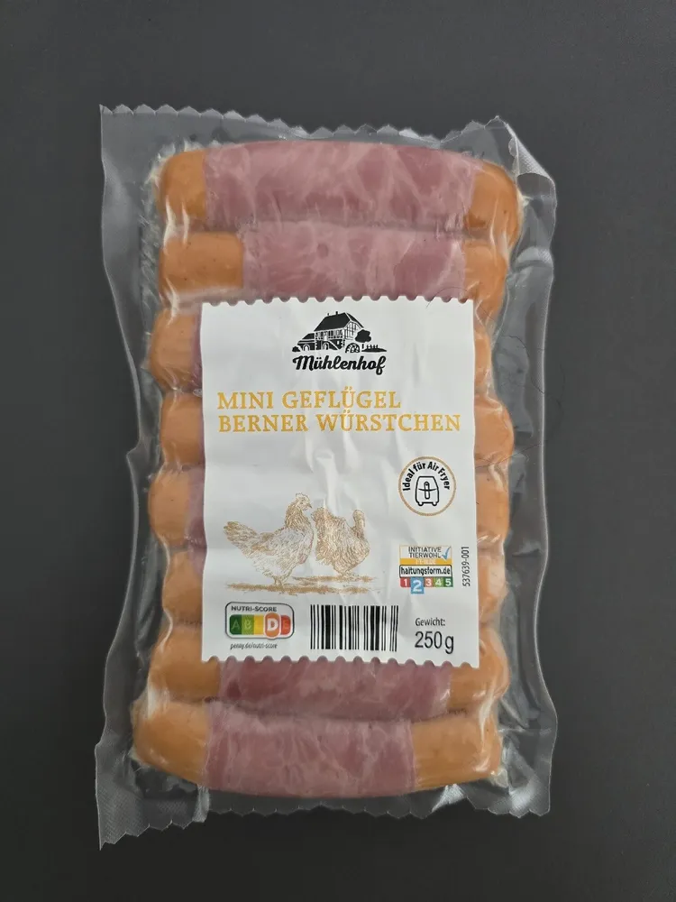 Mini Geflügel Berner Würstchen