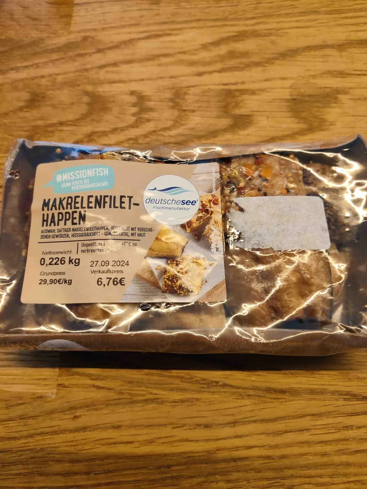 Makrelenfilethappen