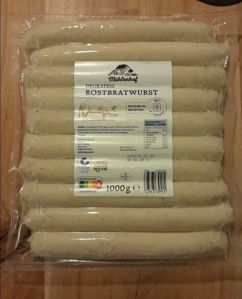 Delikatess Rostbratwurst