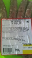 Saucisses Herbes de Volaille Bio