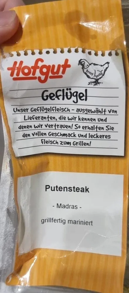 Putensteak Madras