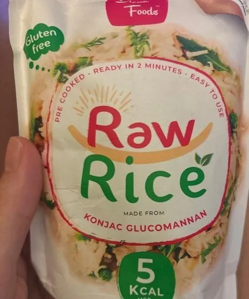 Raw rice