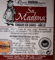 Queso  Mahón  Menorca