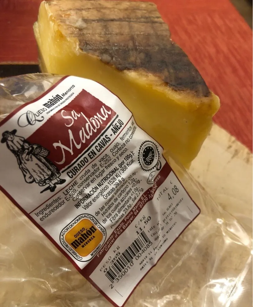 Sa Madona-Queso Mahon Menorca