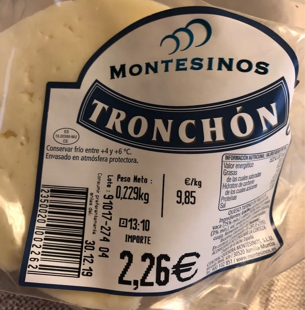 Queso tronchón