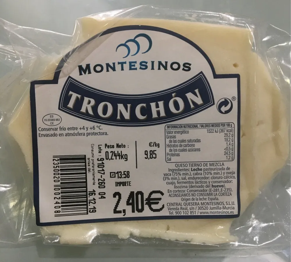Queso Tronchón