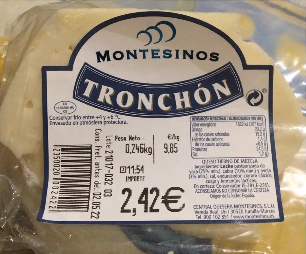 Queso Tronchón