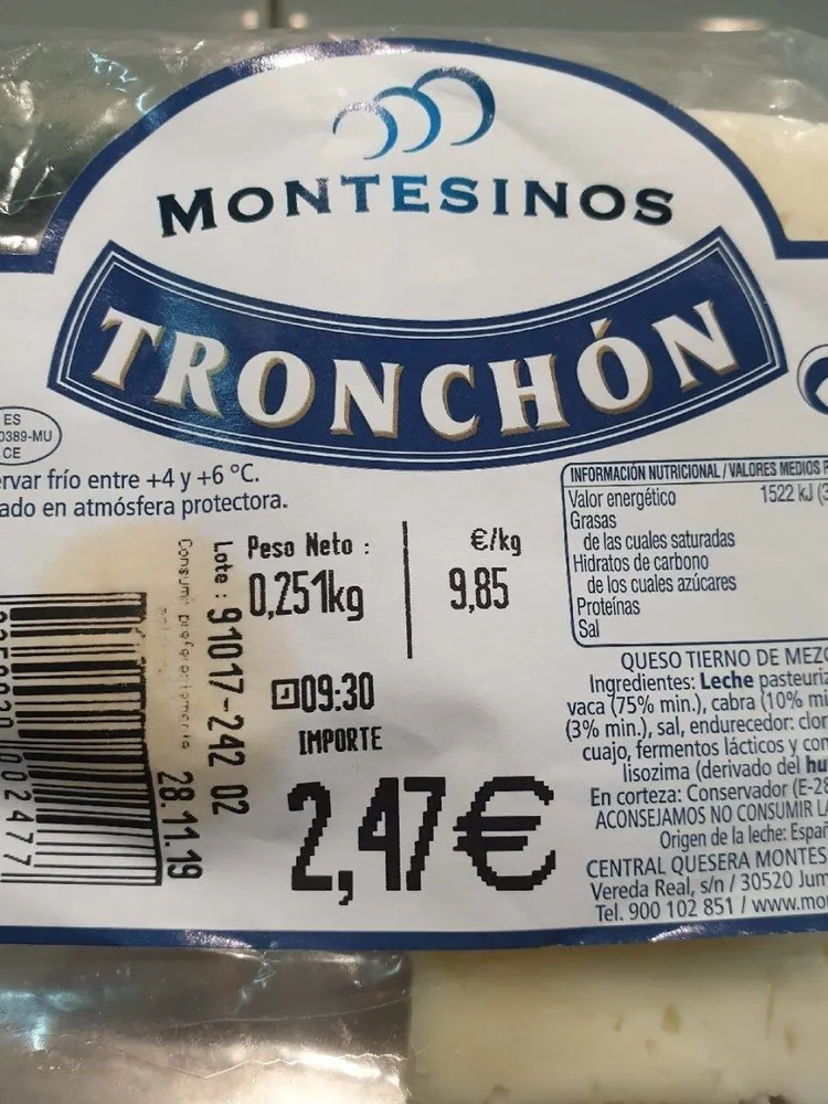 Queso Tronchón