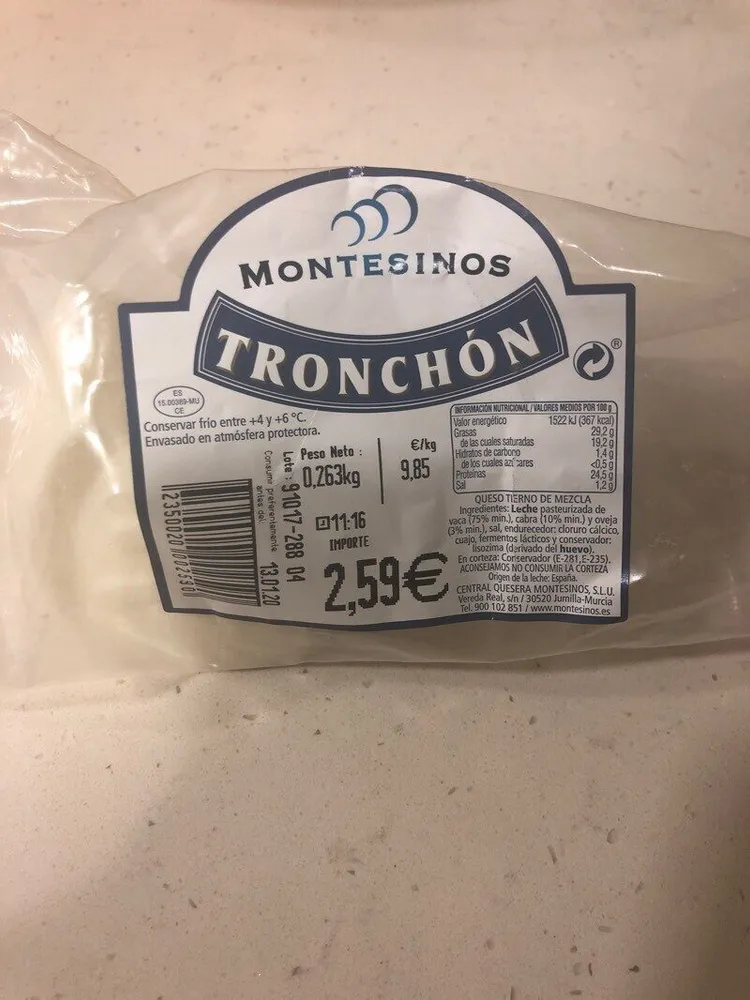 Queso tronchon
