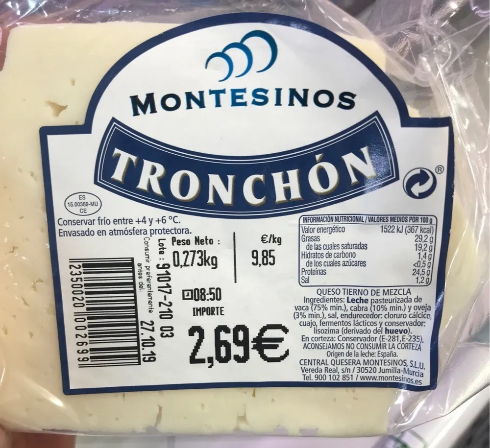 Queso Tronchón