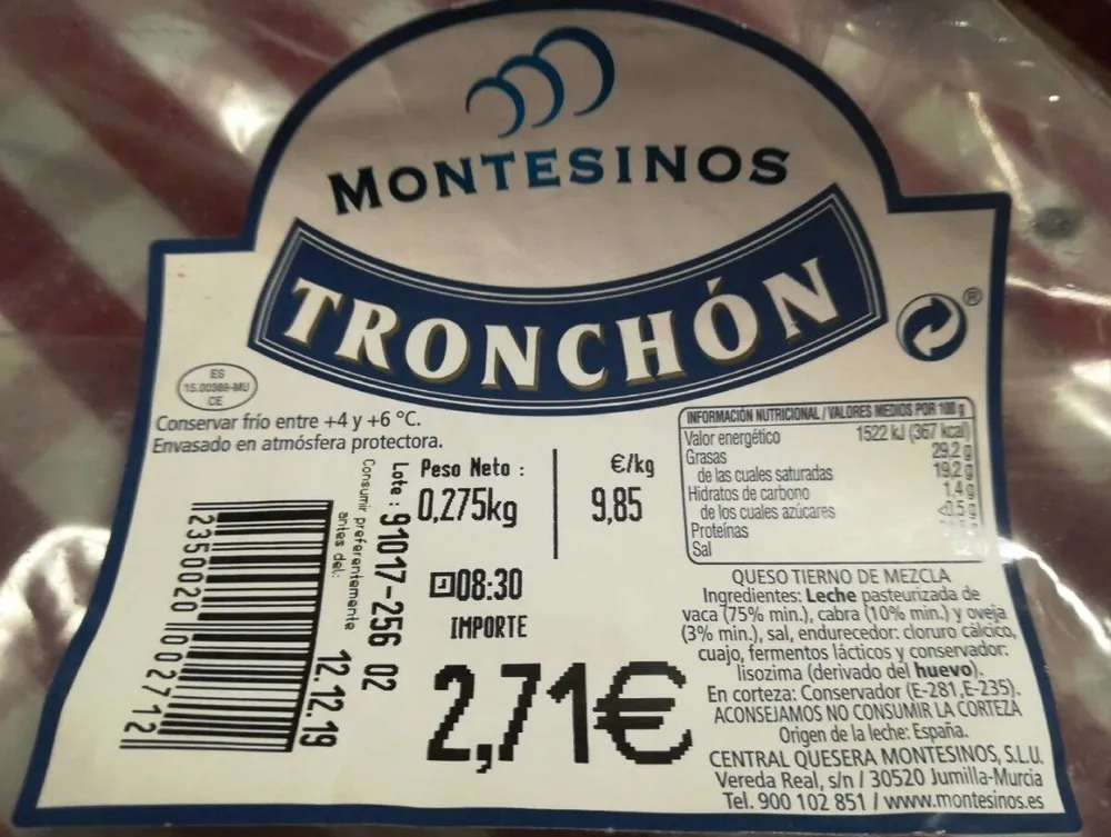 Queso Tronchón