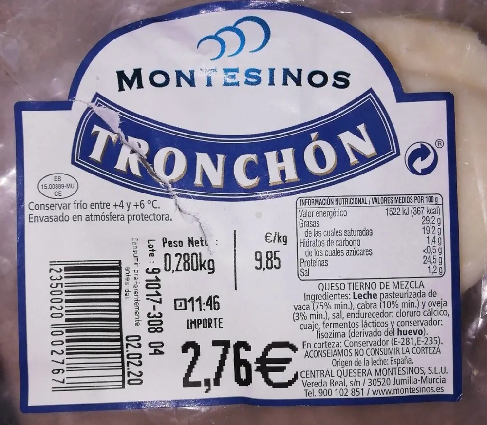 Queso Tronchón
