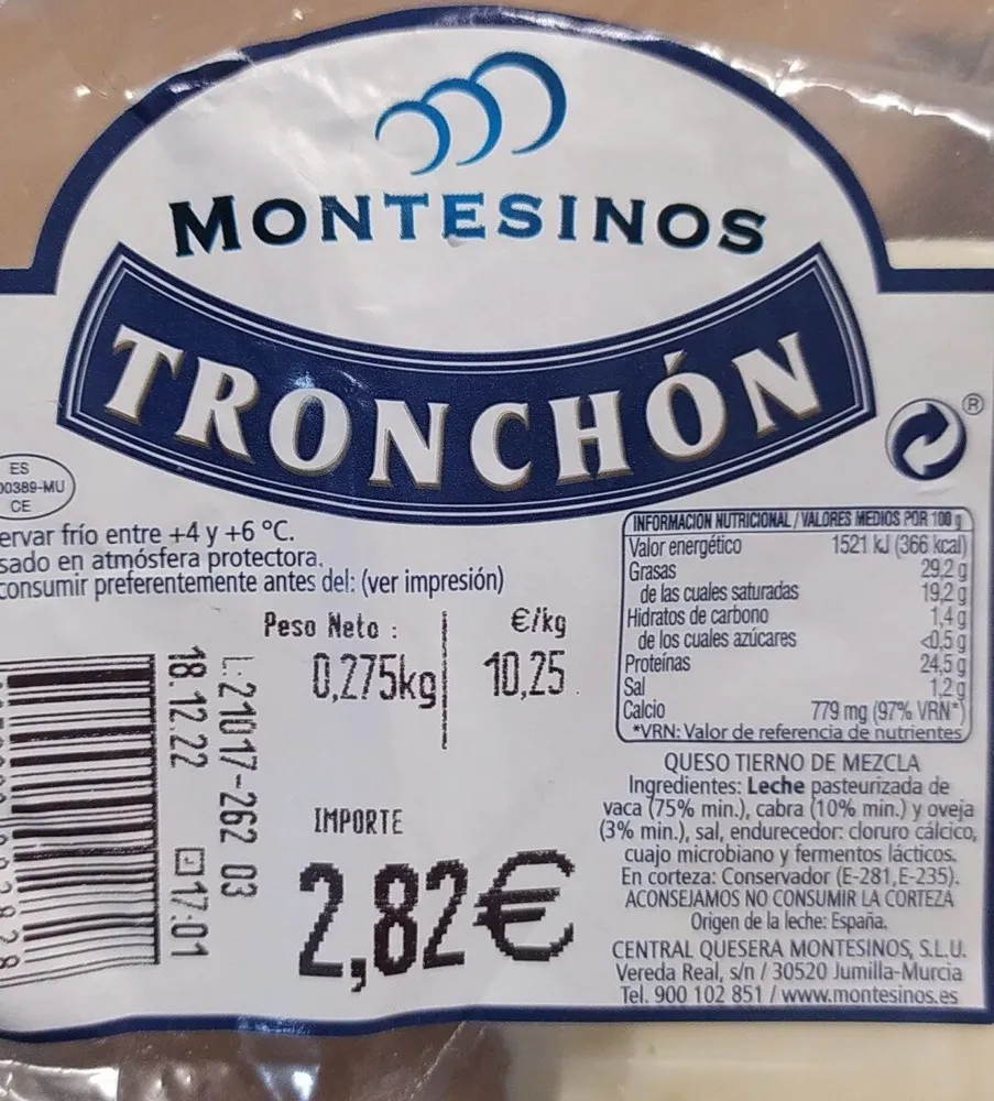 Queso Tronchón
