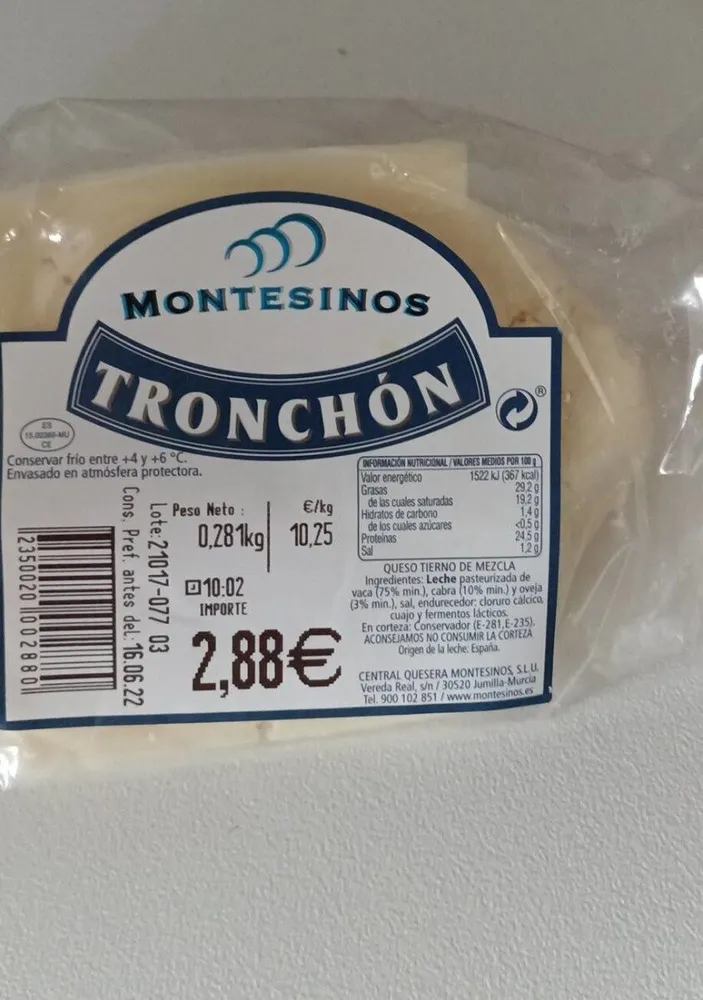 Queso tronchón