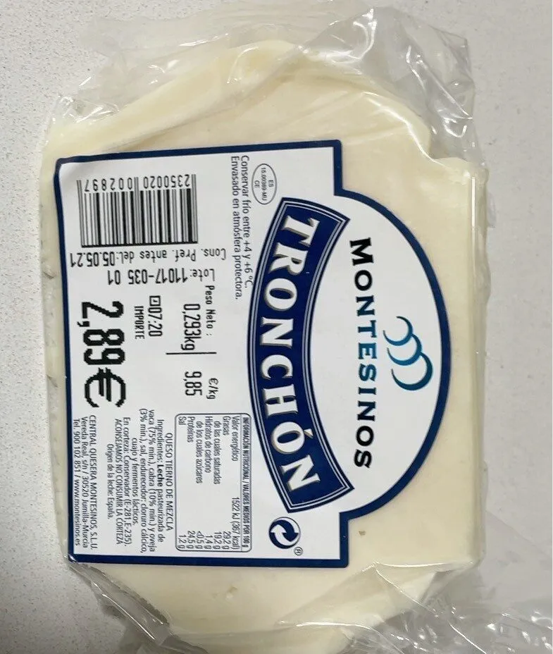 Queso Tronchon tierno