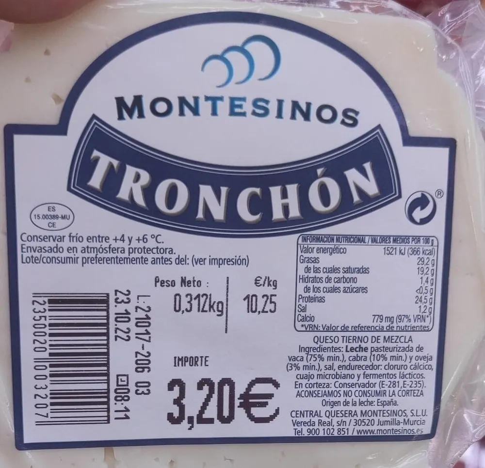 Queso tronchon