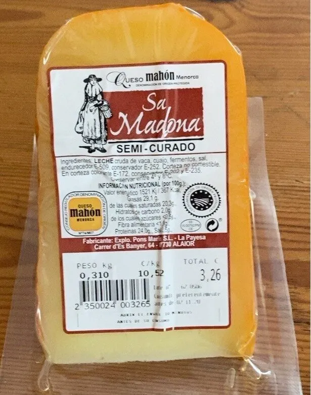Queso semicurado