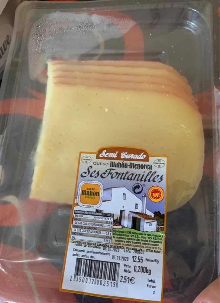 Queso mahón-Menorca