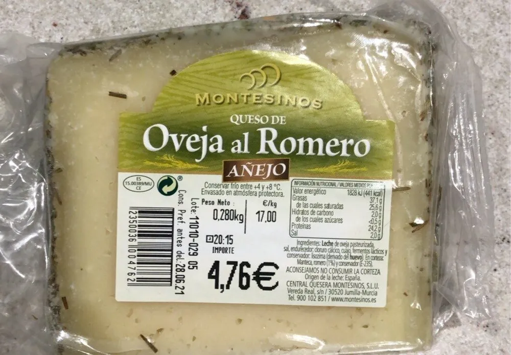 Queso de Oveja Al Romero Añejo