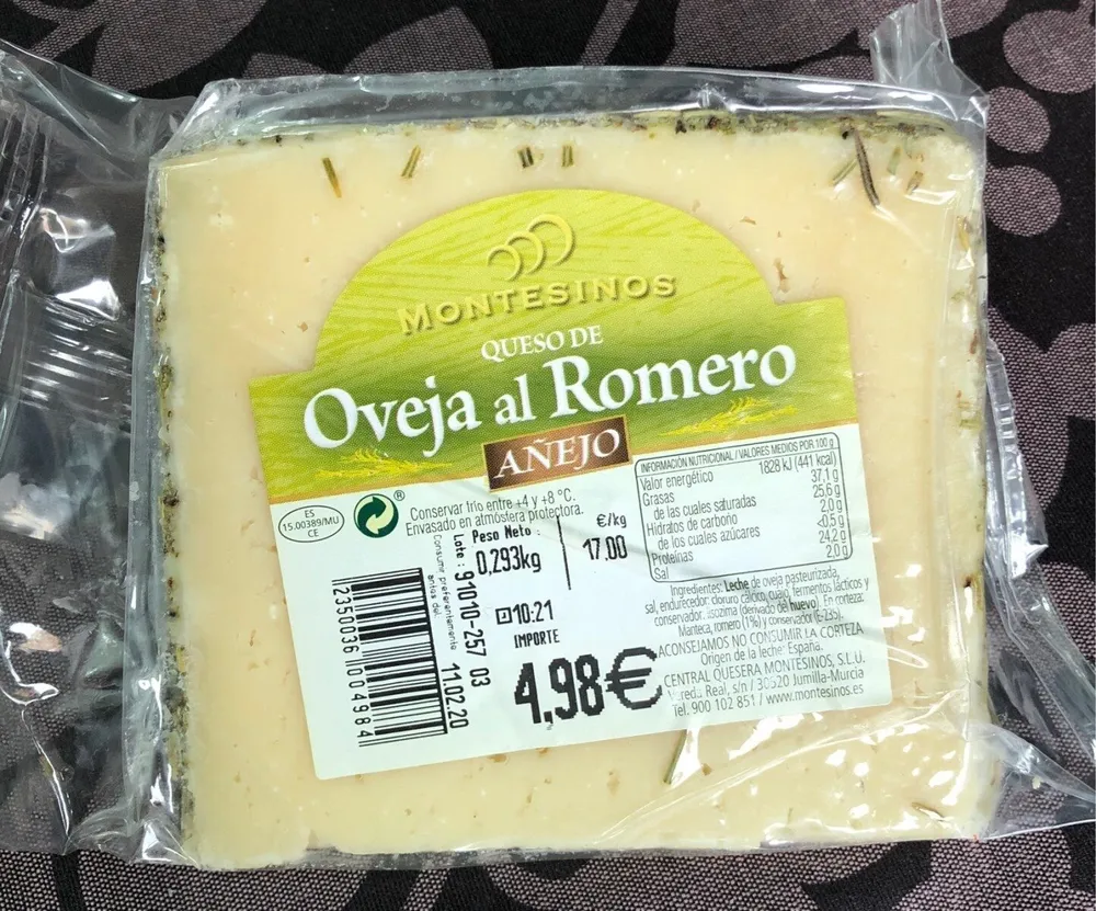 Queso de Oveja al Romero