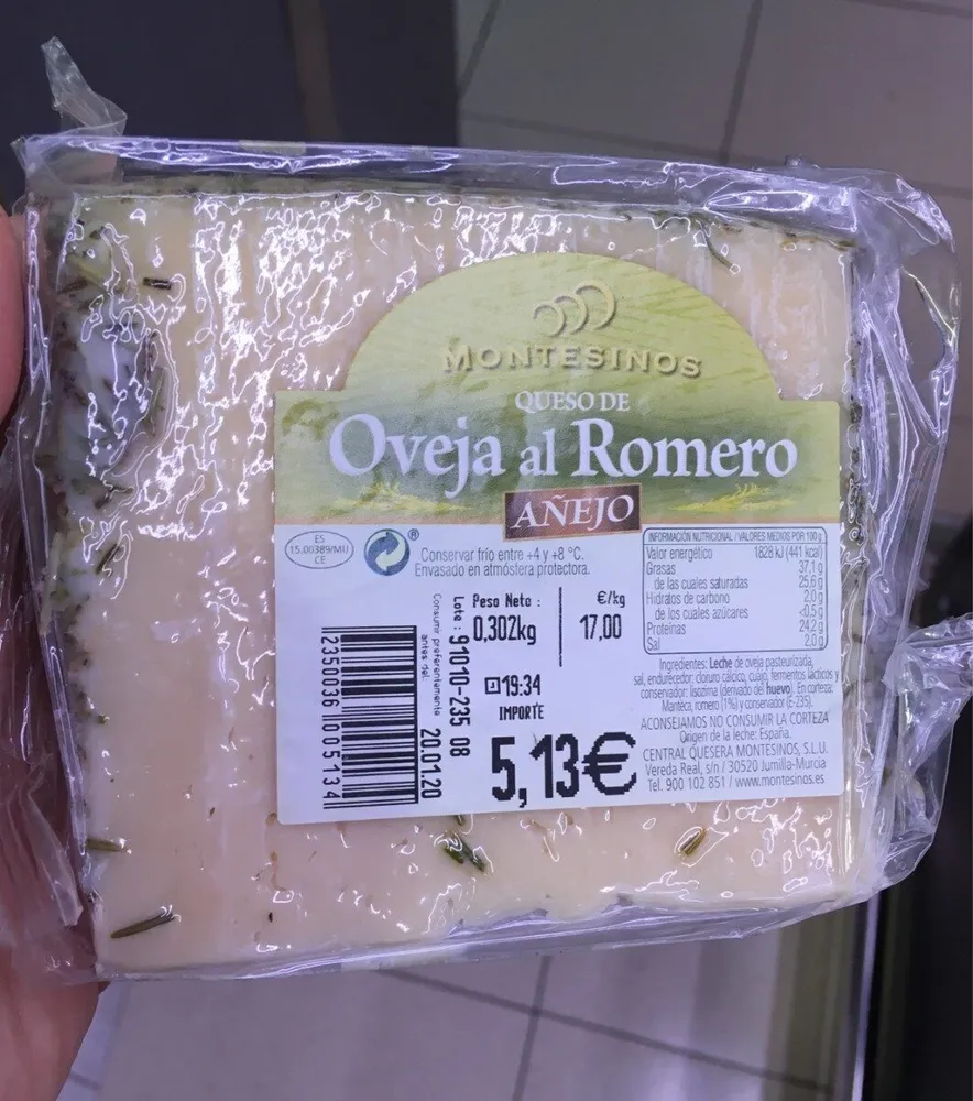 Queso de Oveja al Romero