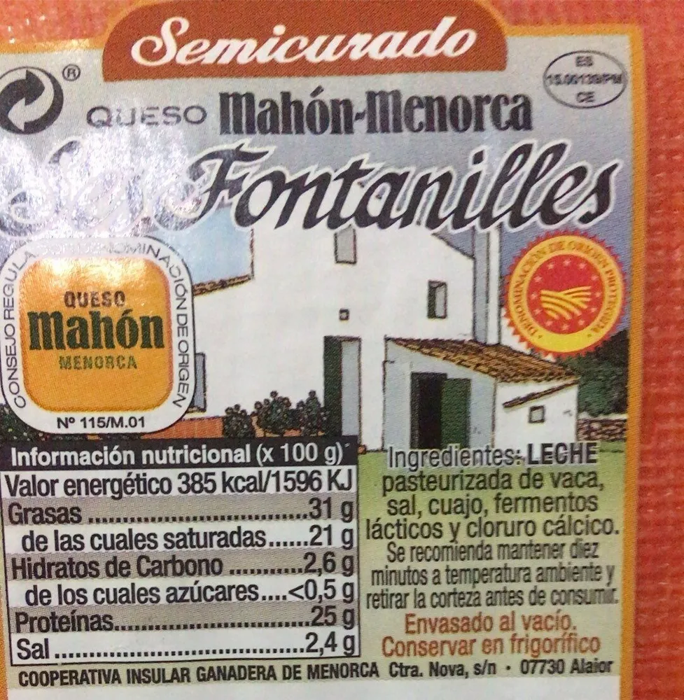 Queso semicurado