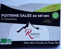 Poitrine salée au sel sec
