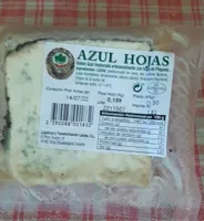 Queso Azul madurado artesanalmente con hojas de Plágano